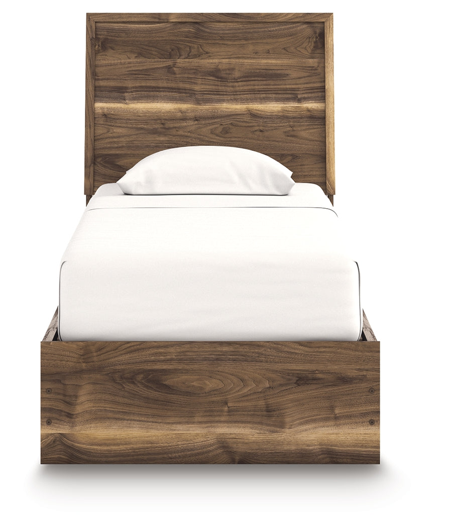Chirason Brown Twin Panel Bed by Ashley at Eve Furniture