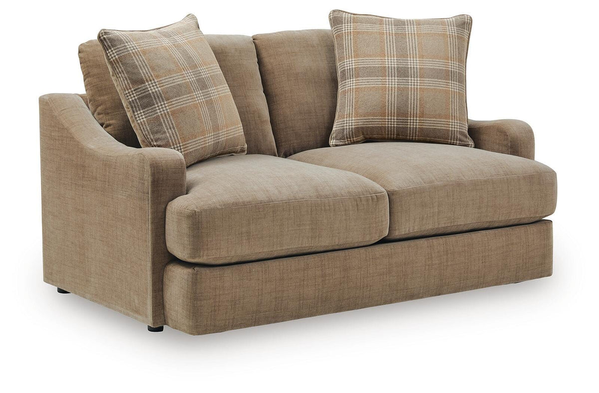 ChloeeAnne Honey Loveseat by Ashley at Eve Furniture