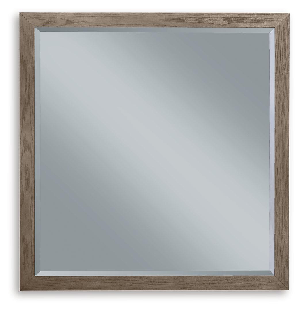 Chrestner Gray Bedroom Mirror (Mirror Only) by Ashley at Eve Furniture