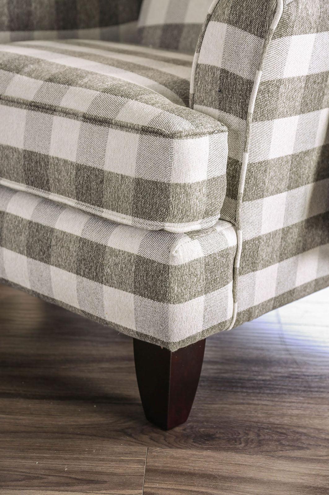 Christine Pattern Chair by Furniture of America at Eve Furniture