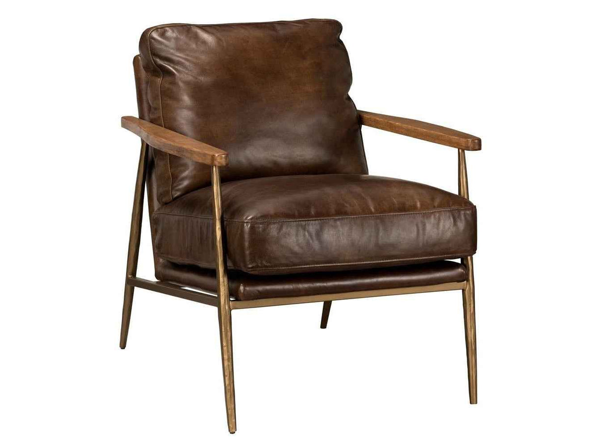 Christopher Brown Club Chair by Classic Home at Eve Furniture