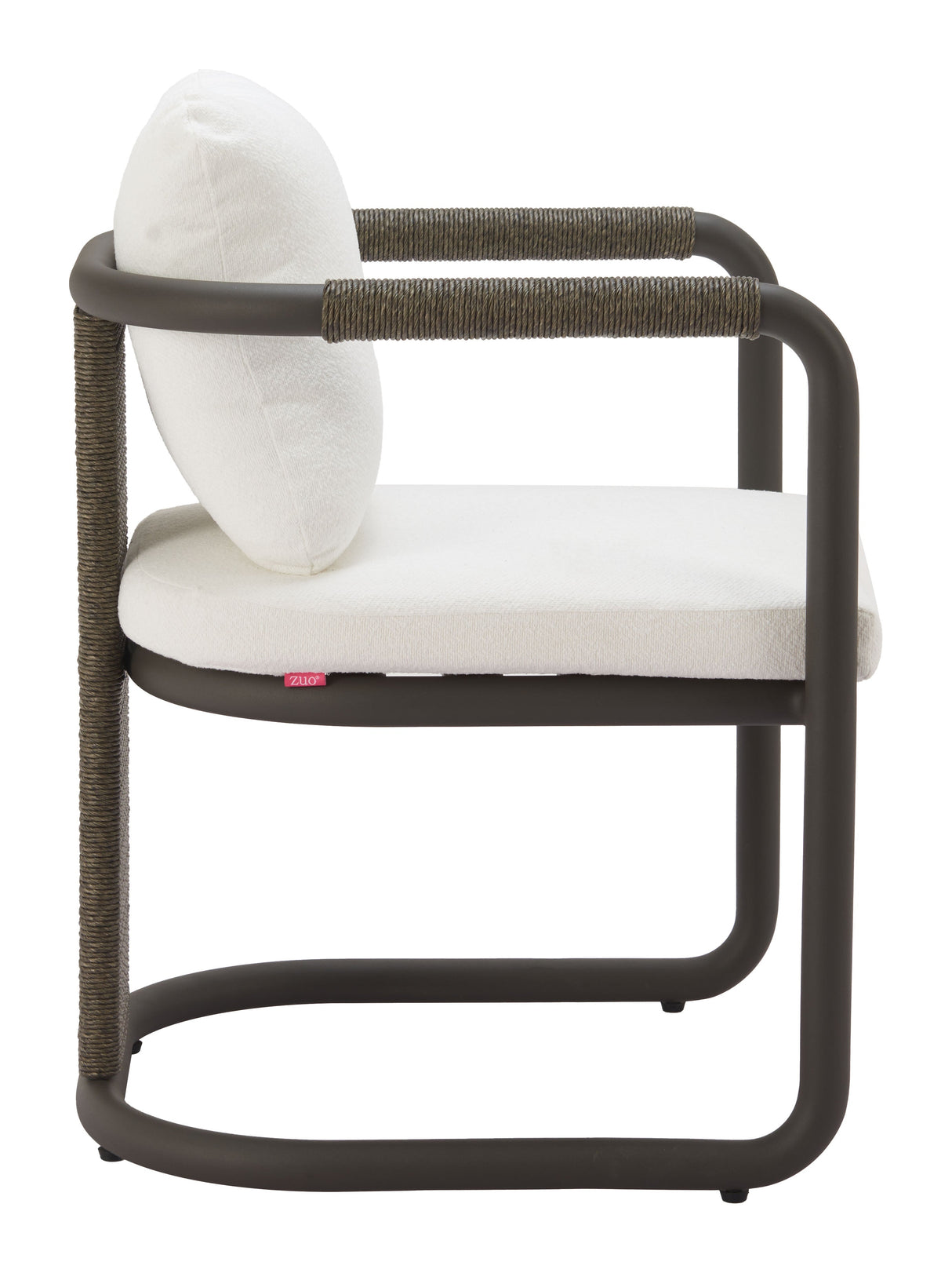 Ciel Ivory Outdoor Dining Chair (Set of 2) by Zuomod at Eve Furniture