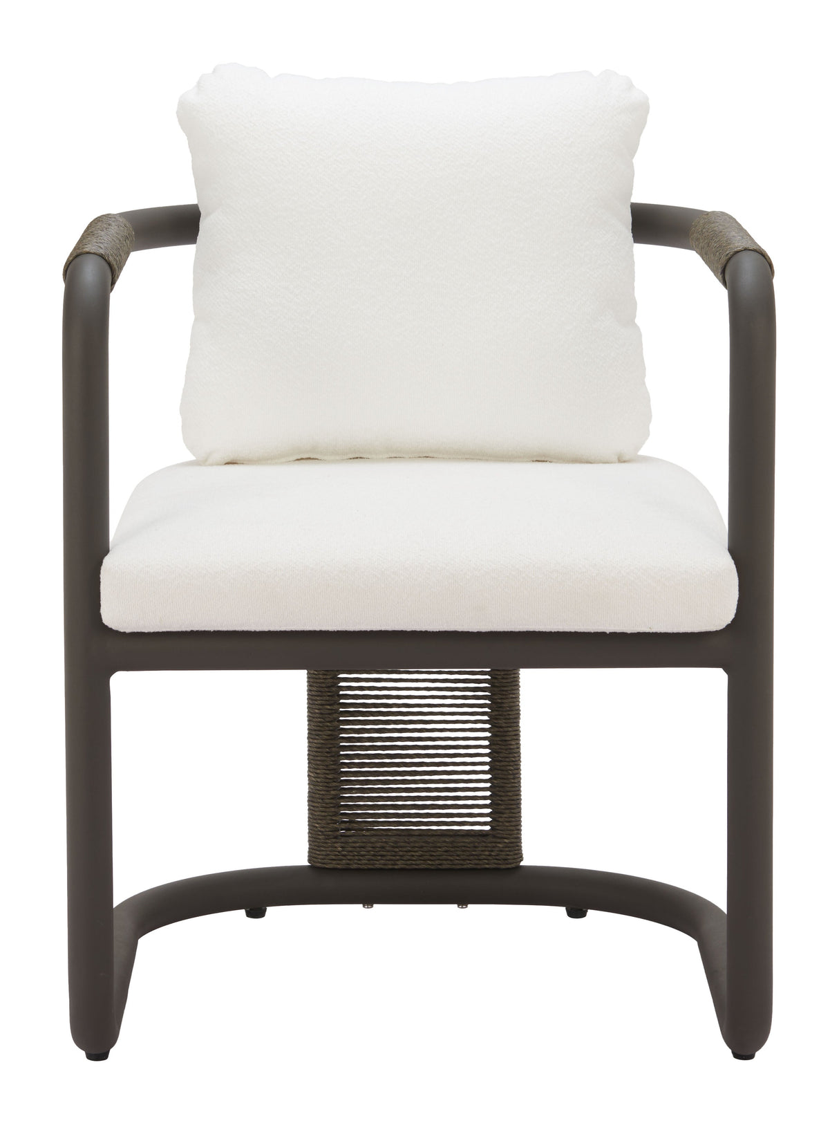 Ciel Ivory Outdoor Dining Chair (Set of 2) by Zuomod at Eve Furniture