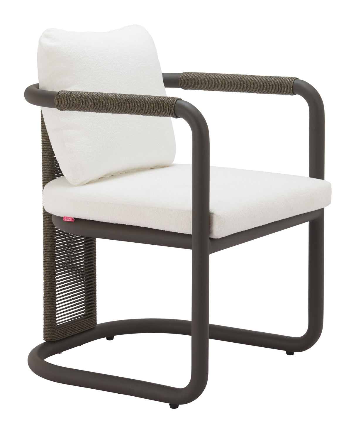 Ciel Ivory Outdoor Dining Chair (Set of 2) by Zuomod at Eve Furniture