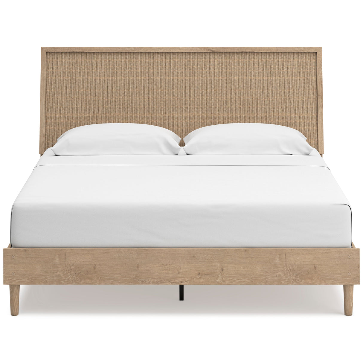 Cielden Tan Platform Bedroom Set by Ashley at Eve Furniture
