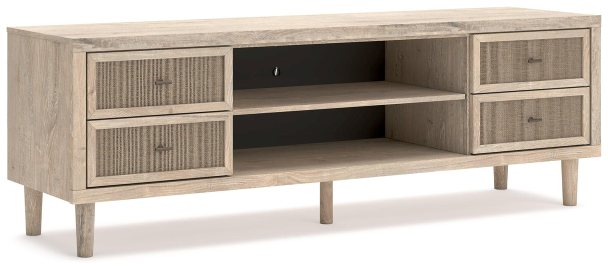 Cielden Two-tone 62" TV Stand by Ashley at Eve Furniture