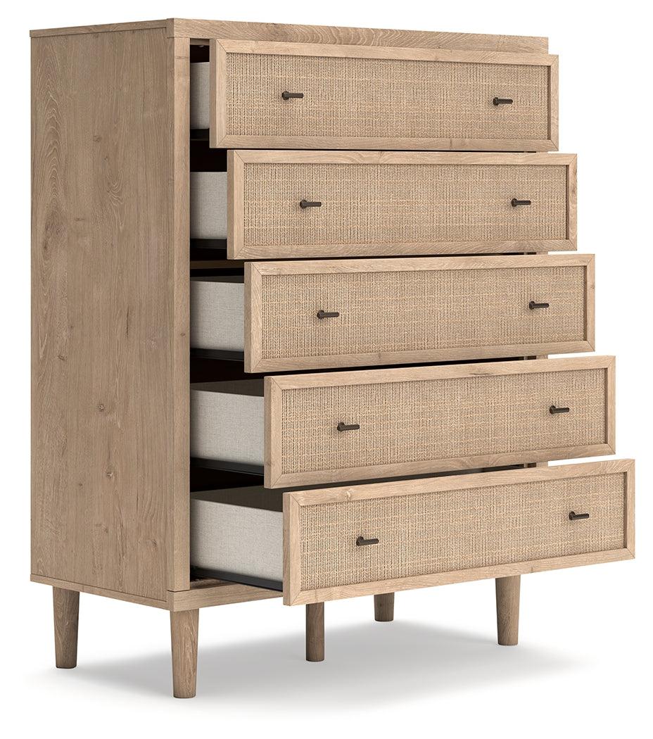Cielden Two-tone Chest of Drawers by Ashley at Eve Furniture