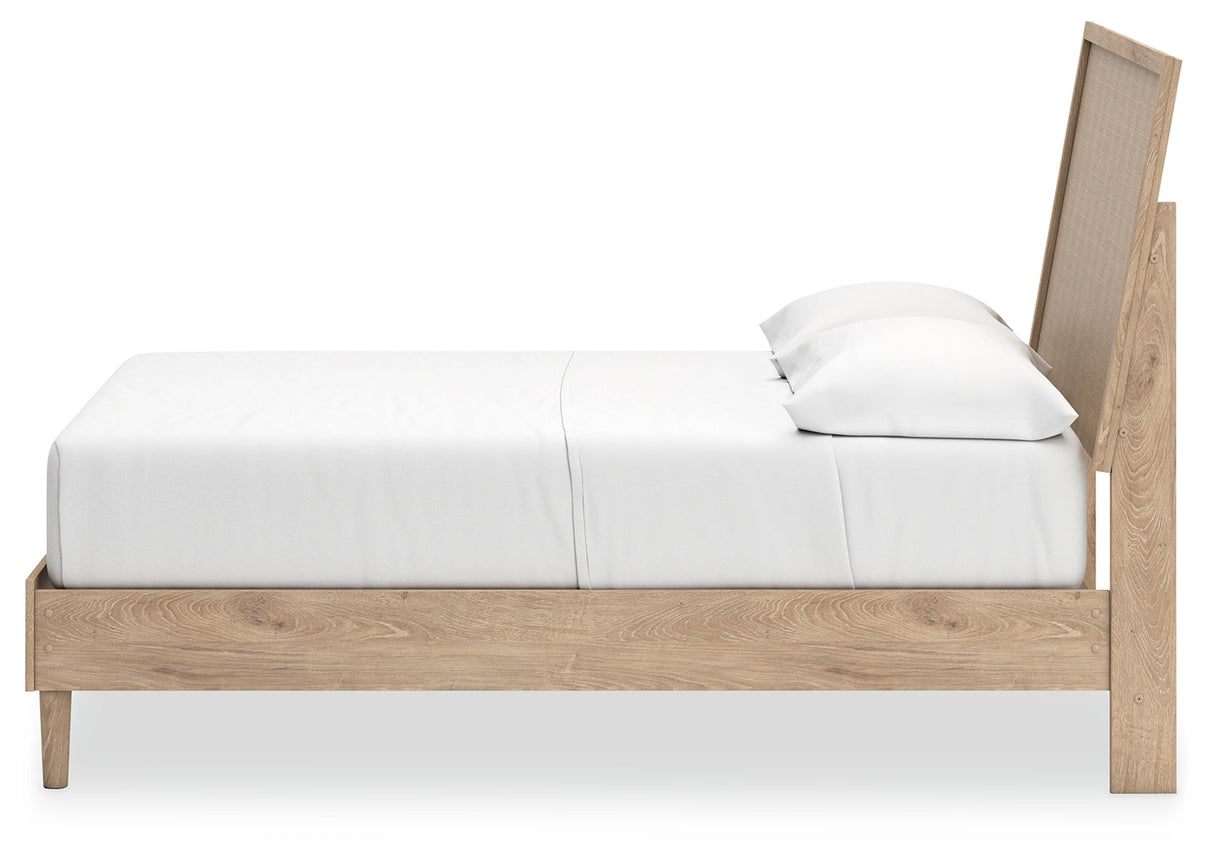 Cielden Two-tone Full Platform Bed by Ashley at Eve Furniture