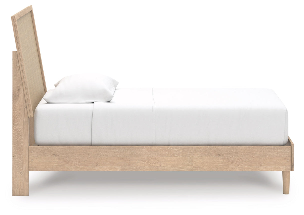 Cielden Two-tone Twin Platform Bed by Ashley at Eve Furniture