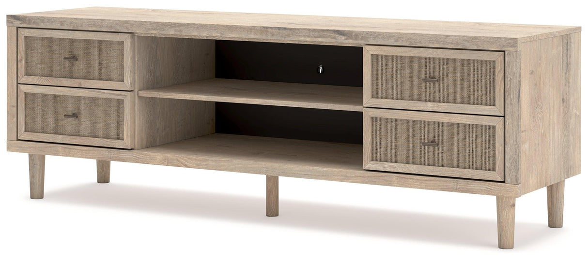 Cielden Two-tone 62" TV Stand by Ashley at Eve Furniture
