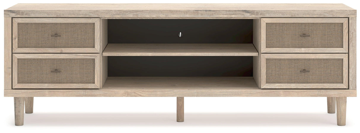 Cielden Two-tone 62" TV Stand by Ashley at Eve Furniture