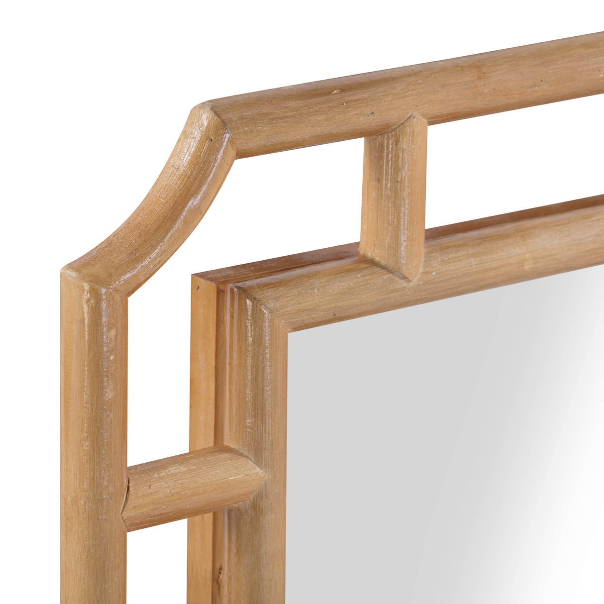 Cienna 24"x32.2" Natural Rattan Wall Mirror by TOV Furniture at Eve Furniture