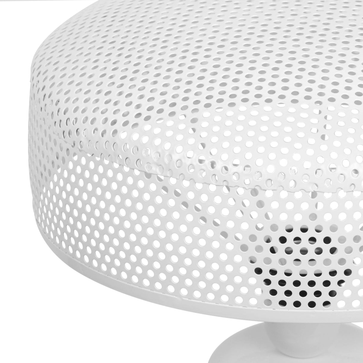 Cindy White Metal Table Lamp by TOV Furniture at Eve Furniture