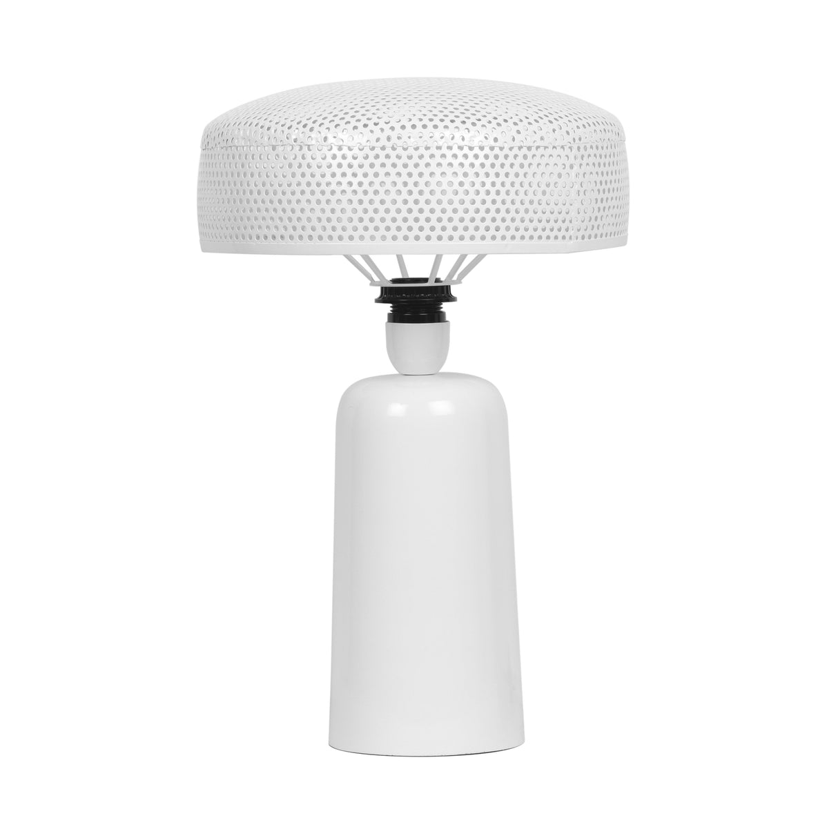 Cindy White Metal Table Lamp by TOV Furniture at Eve Furniture