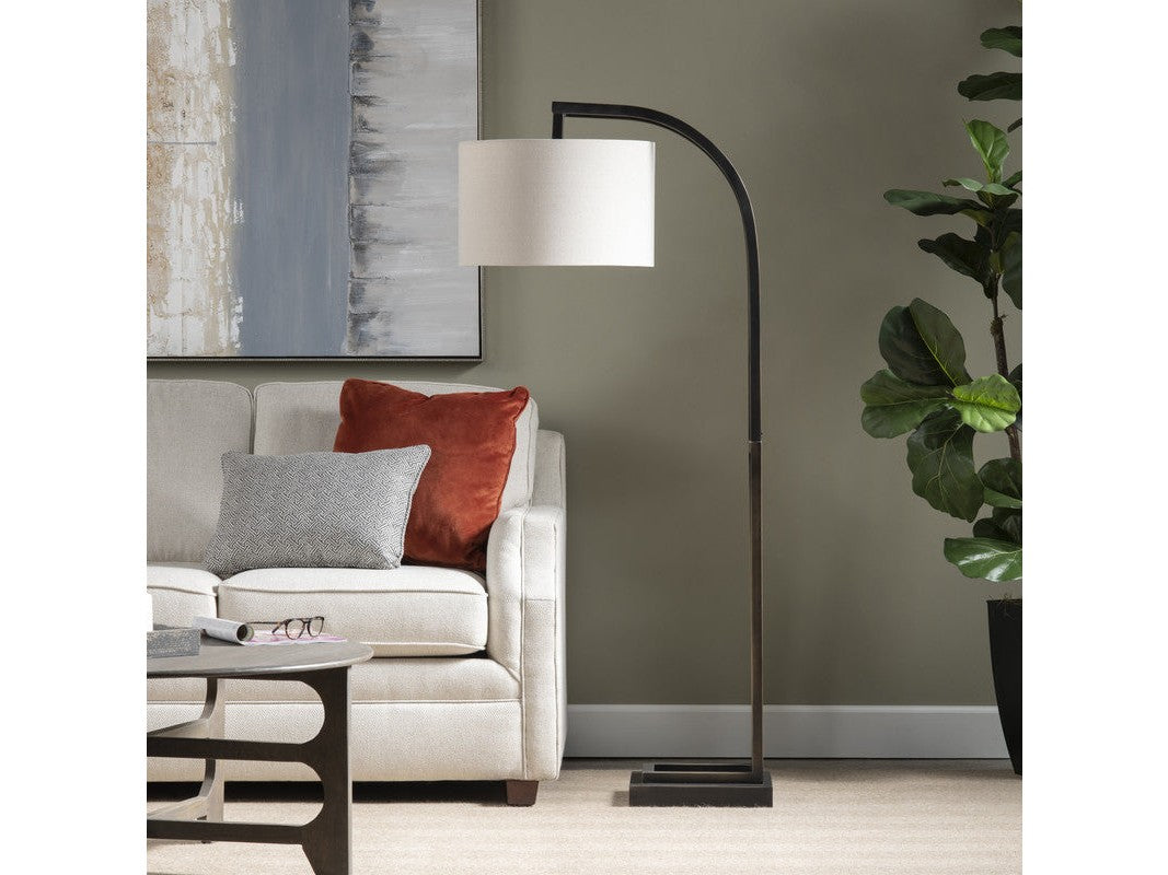Circa Bronze Floor Lamp by Crestview at Eve Furniture