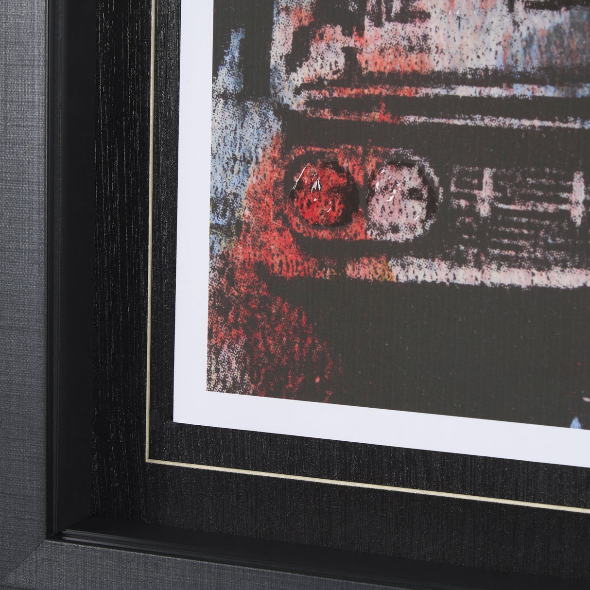 City Vibe IV by Mercana Studio a Hand Embellished Textured Framed Art Print Matted under Glass by Mercana at Eve Furniture