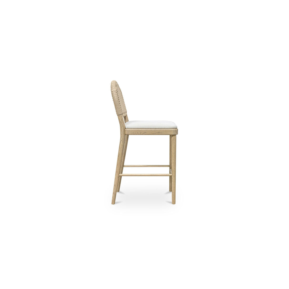 Claire Natural Counter Stool by Moe's Home at Eve Furniture