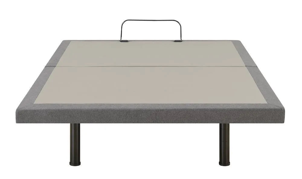 Clara Gray/Black Queen Adjustable Bed Base by Coaster at Eve Furniture