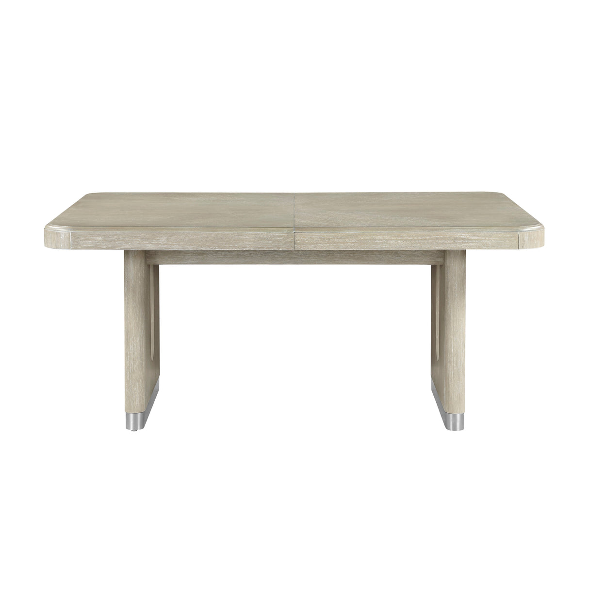 Clara Light Gray 5-Piece Expandable Dining Set by Homelegance at Eve Furniture