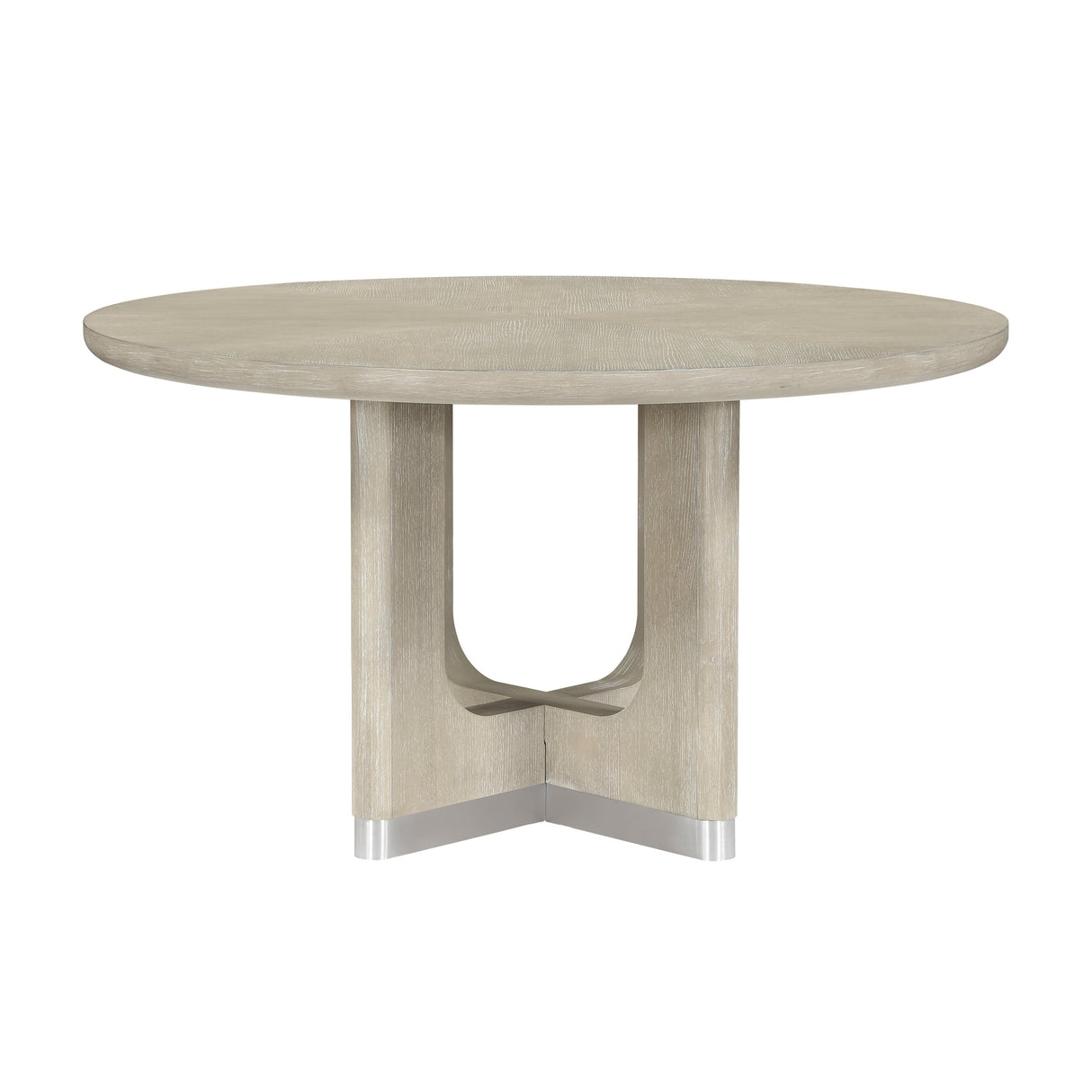 Clara Light Gray 5-Piece Round Dining Set by Homelegance at Eve Furniture