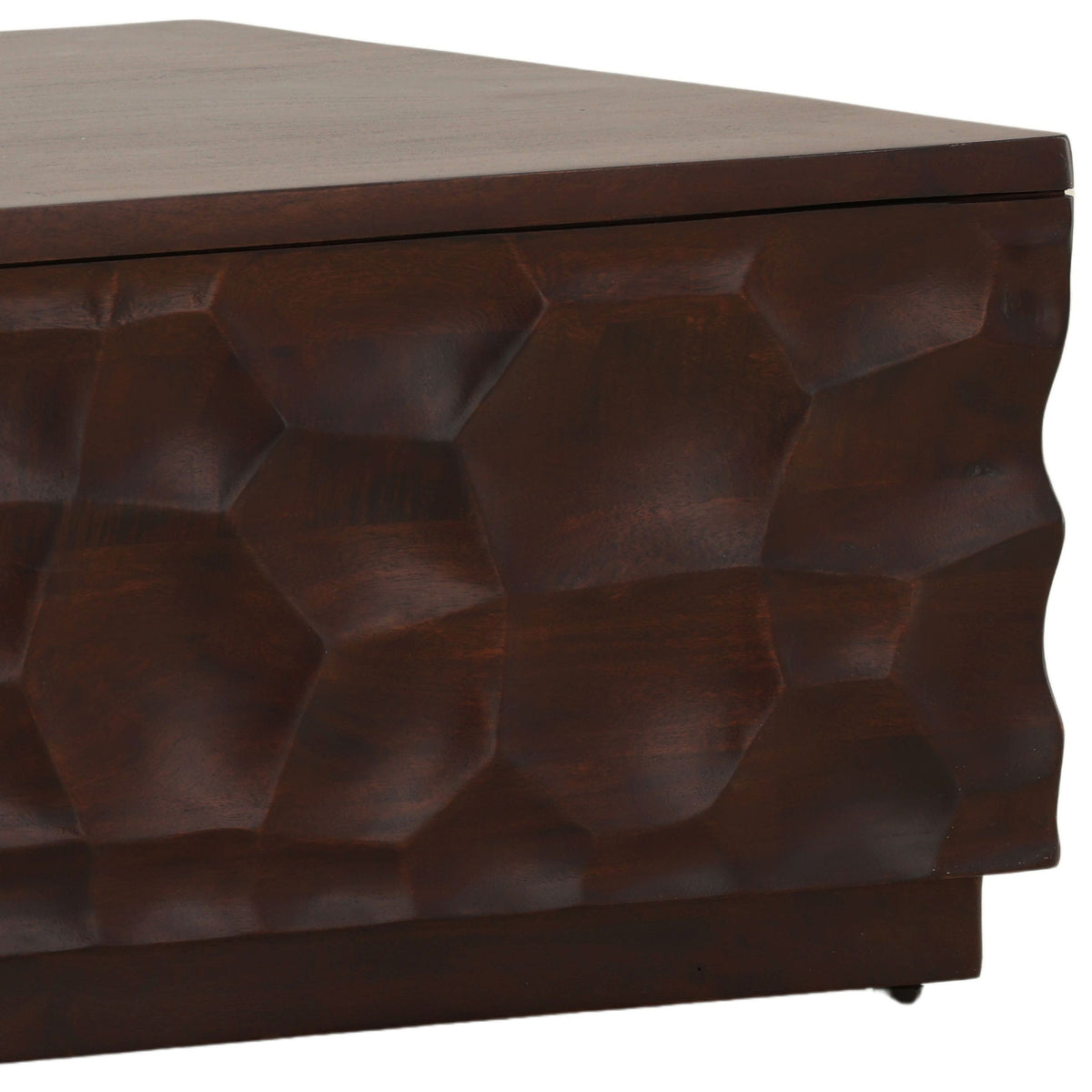 Claremont Coffee Table, Brown by Dovetail at Eve Furniture