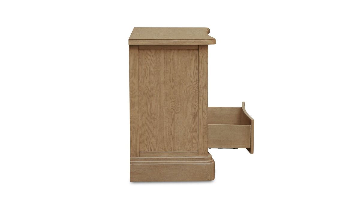Clarence Nightstand Natural by Moe's Home at Eve Furniture