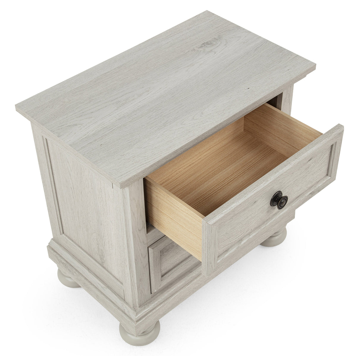 Claribelle White Nightstand by Crown Mark at Eve Furniture