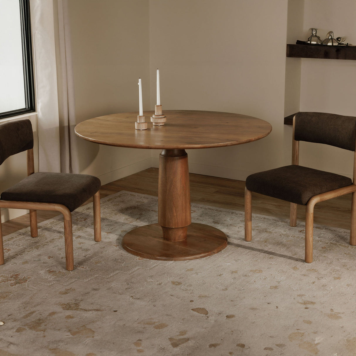 Clark Brown Dining Table by Moe's Home at Eve Furniture