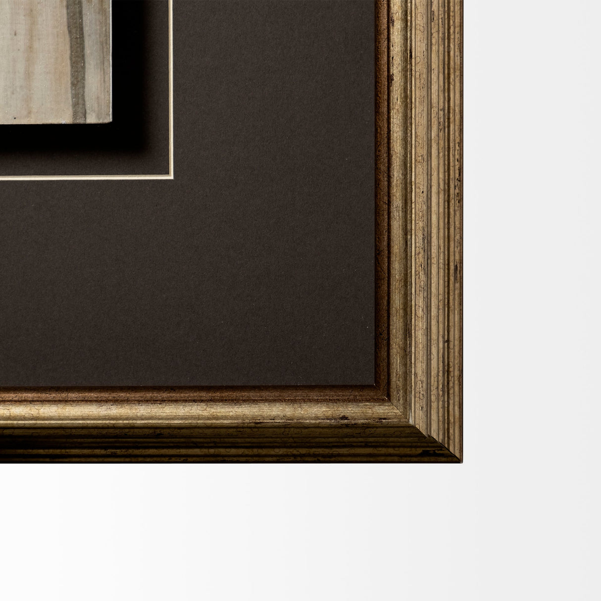 Classic cool 2 by Liz Jardine a Hand Embellished Textured Framed Art Print Matted under Glass by Mercana at Eve Furniture