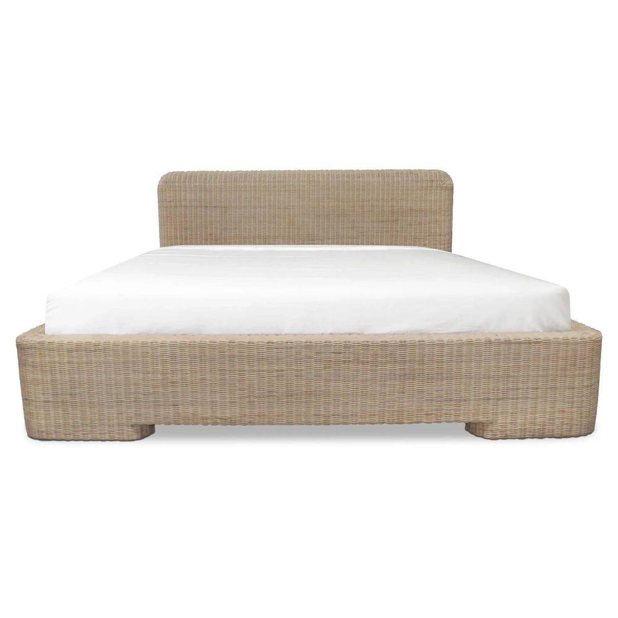 Claudia Natural Bed by Moe's Home at Eve Furniture
