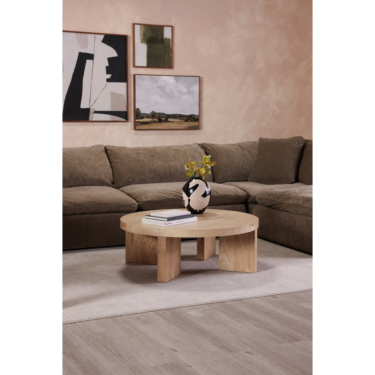 Clay Desert Sage Slipper Chair by MOES at Eve Furniture
