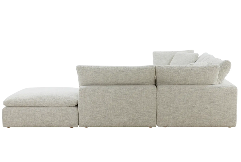 Clay Dream Modular Sectional Coastside Sand by Moe's Home at Eve Furniture