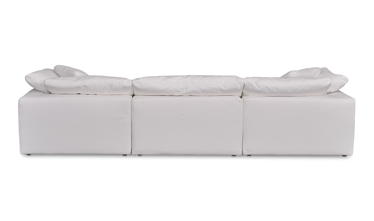 Clay Modular Sofa Cream Cream White by Moe's Home at Eve Furniture