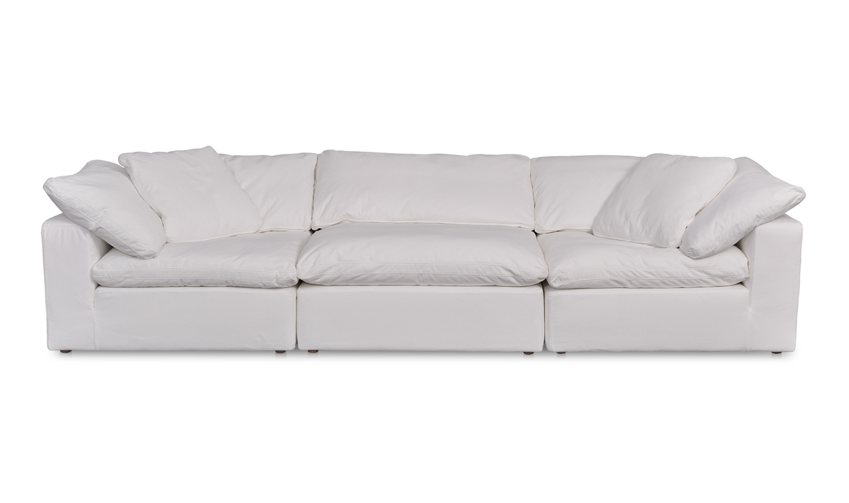 Clay Modular Sofa Cream Cream White by Moe's Home at Eve Furniture