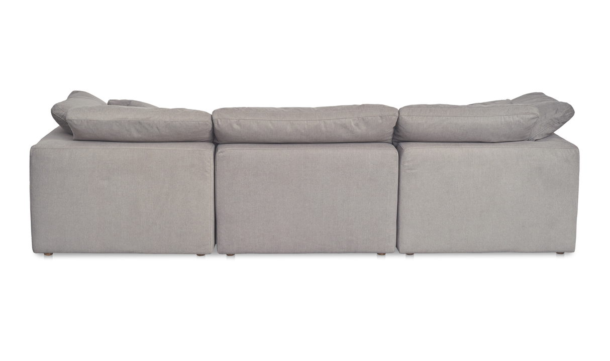 Clay Modular Sofa Light Grey by Moe's Home at Eve Furniture