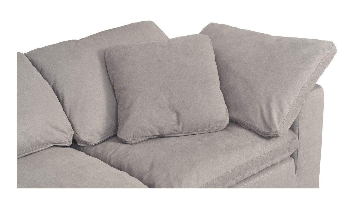 Clay Modular Sofa Light Grey by Moe's Home at Eve Furniture