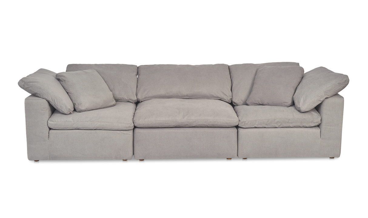 Clay Modular Sofa Light Grey by Moe's Home at Eve Furniture