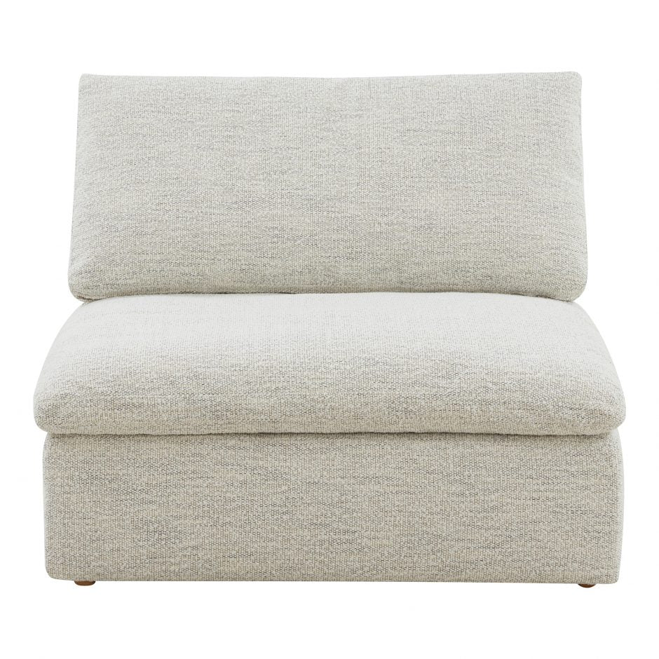 Clay Slipper Chair Coastside Sand by Moe's Home at Eve Furniture