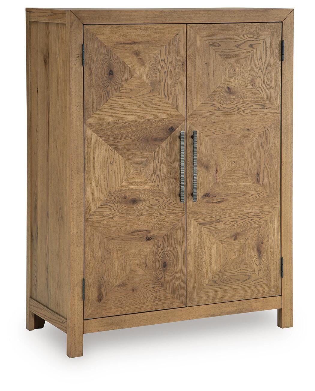 Clayburns Light Brown Bar Cabinet by Ashley at Eve Furniture