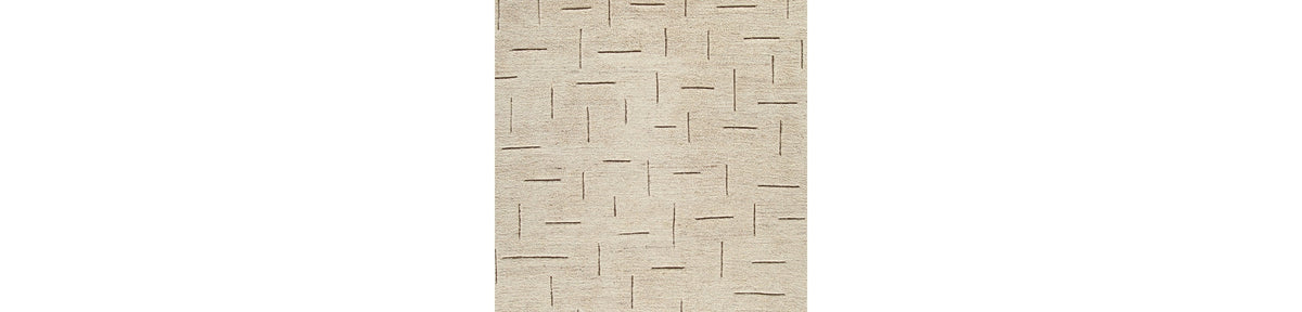 Clayman Beige/Brown Large Rug by Ashley at Eve Furniture