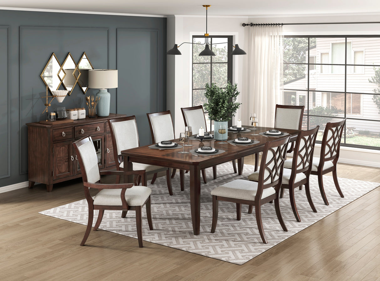 Claymont Cherry Dining Server by Homelegance at Eve Furniture