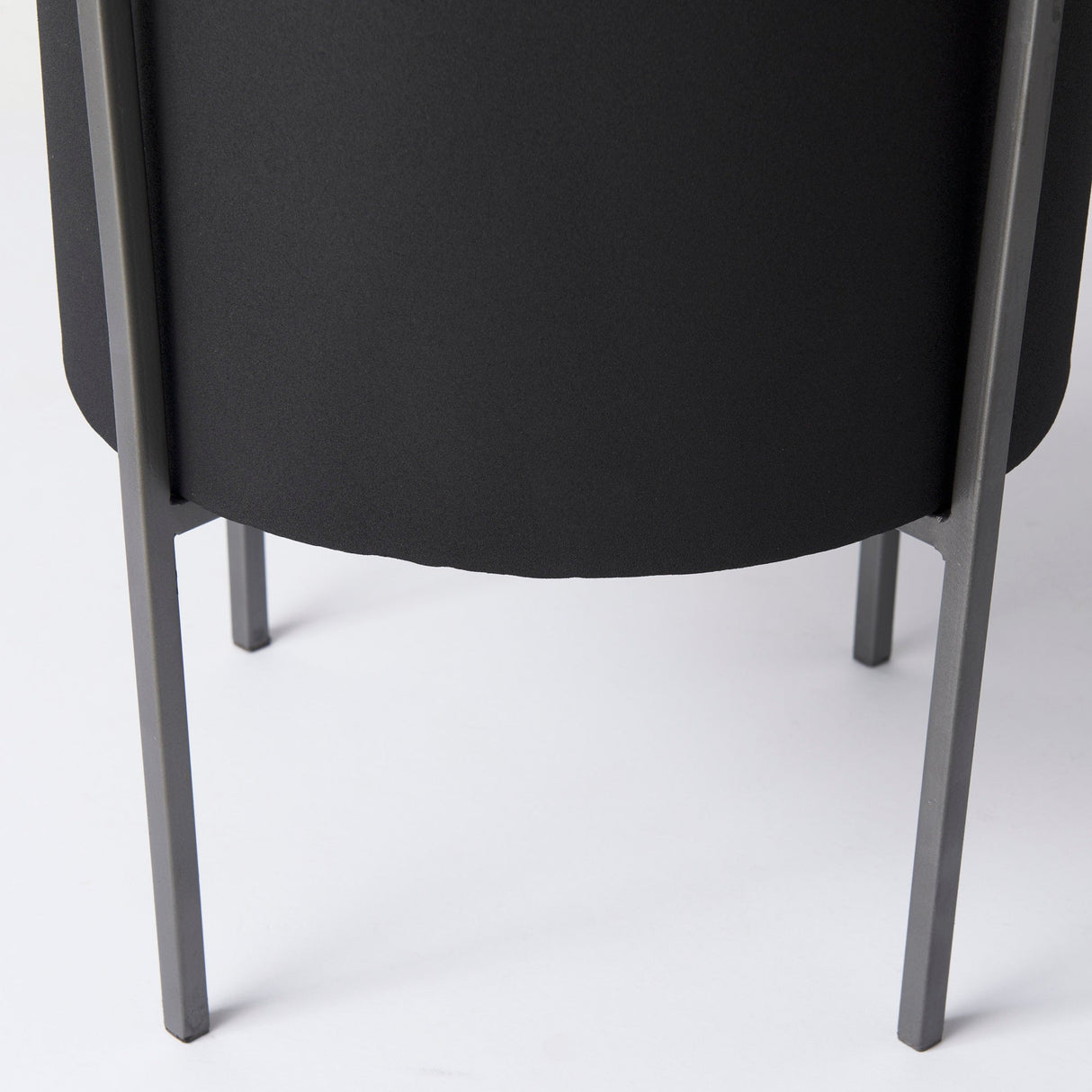 Claypoole (Set of 3) Black Plant Stands by Mercana at Eve Furniture