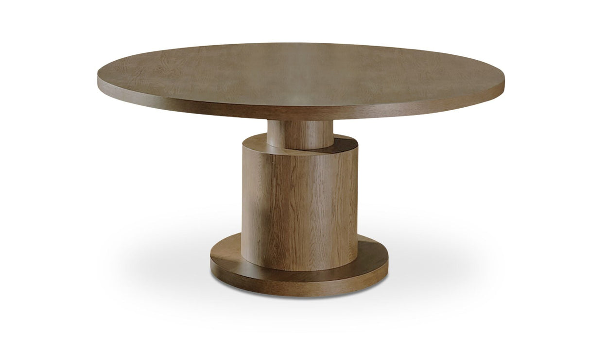 Clayton Dining Table Brown by Moe's Home at Eve Furniture