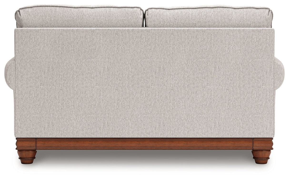 Clearbrooke Sandstone Loveseat by Ashley at Eve Furniture