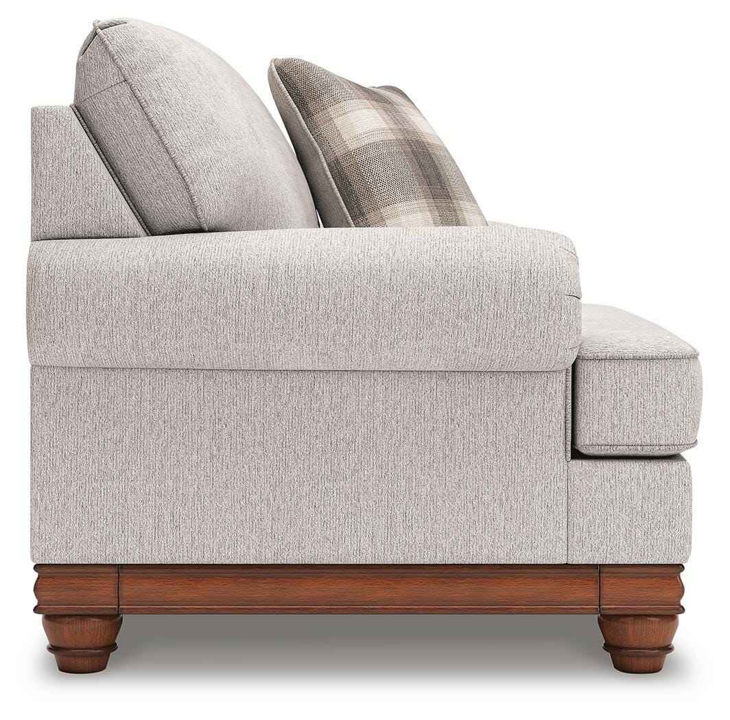Clearbrooke Sandstone Oversized Chair and Ottoman by Ashley at Eve Furniture