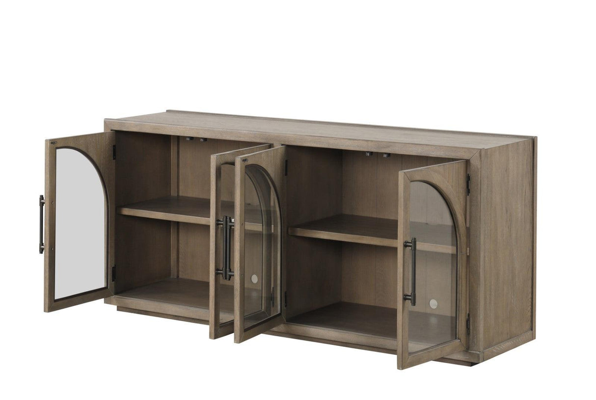 Clements Oak Sideboard by Furniture of America at Eve Furniture