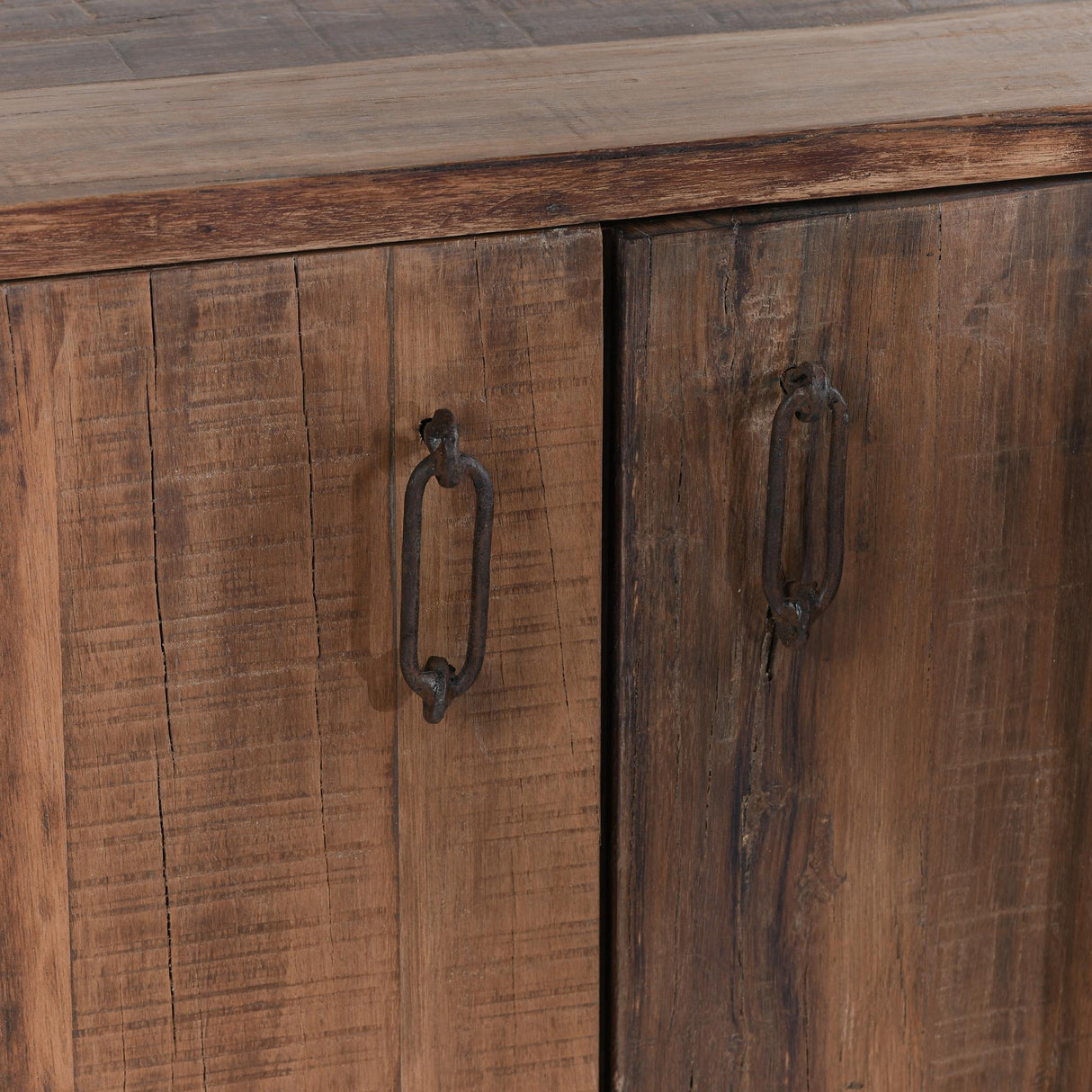 Cleo 6 Door Cabinet - Natural by Classic Home at Eve Furniture