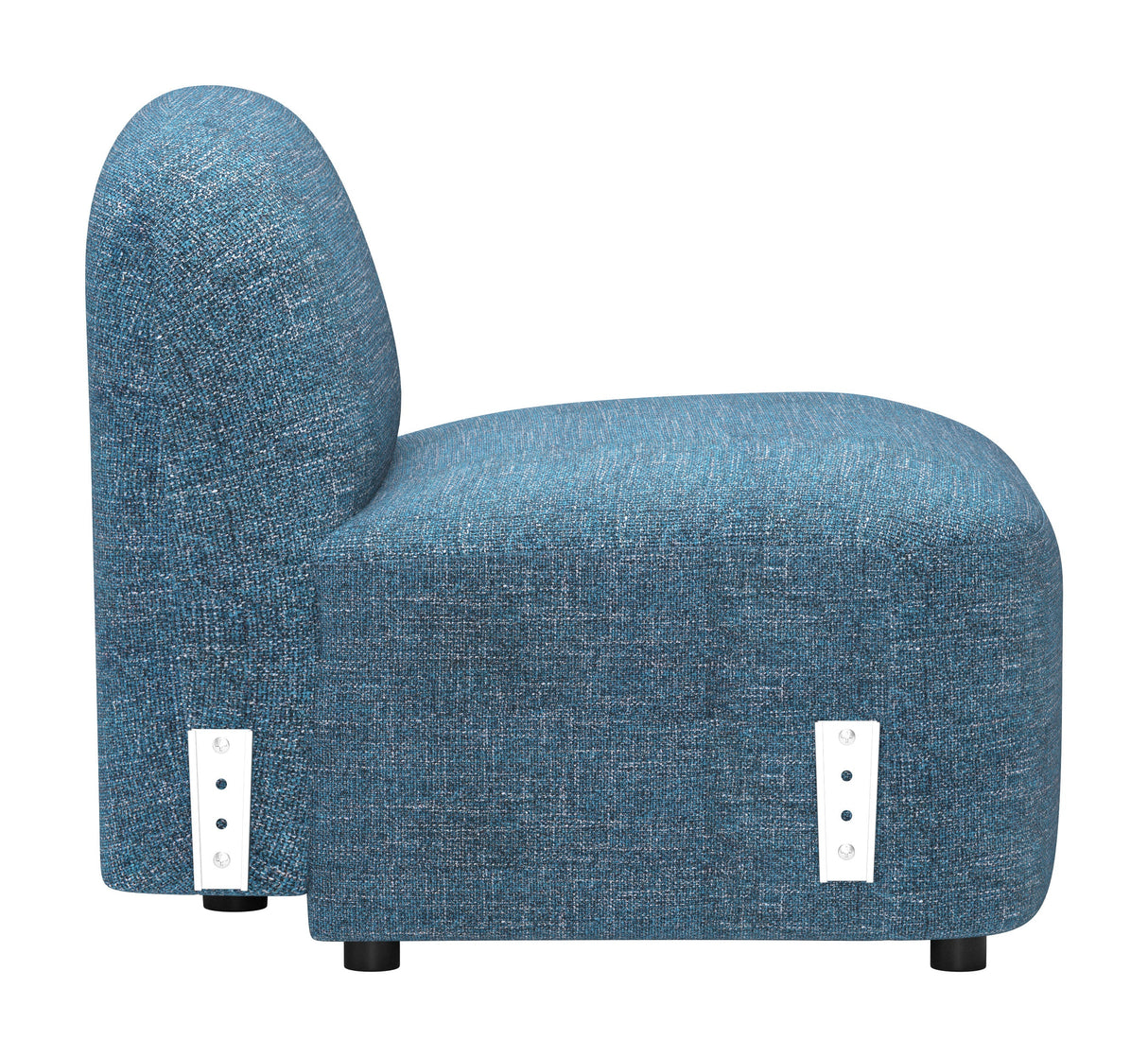 Cleo Blue Middle Chair by Zuomod at Eve Furniture