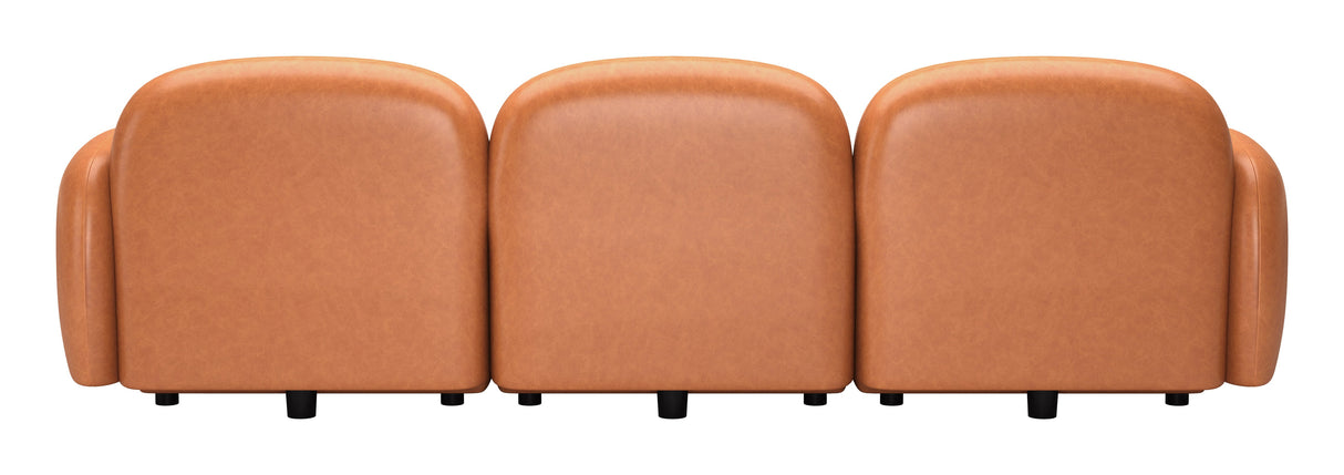 Cleo Brown Modular Sofa by Zuomod at Eve Furniture