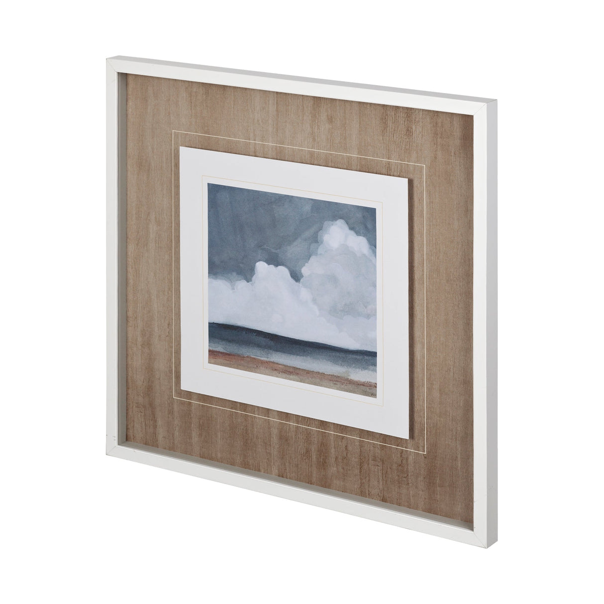 Cloud Landscape I by Emma Scarvey a Framed Art Print Matted under Glass by Mercana at Eve Furniture